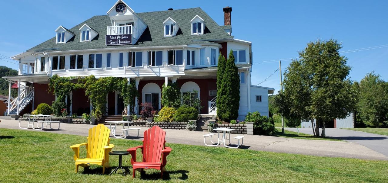 La Gentilhommiere Motel Saint-Siméon Exterior photo